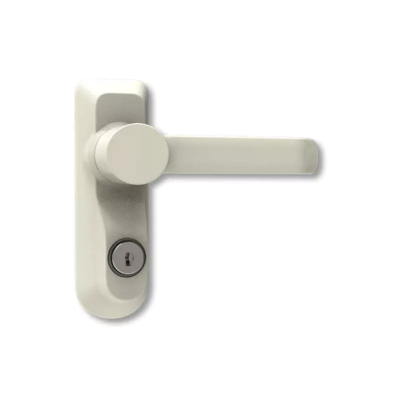 Handle for Bloctout or Supersûreté cylinder for Bricard panic exit devices
