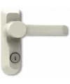 Handle for Bloctout or Supersûreté cylinder for Bricard panic exit devices