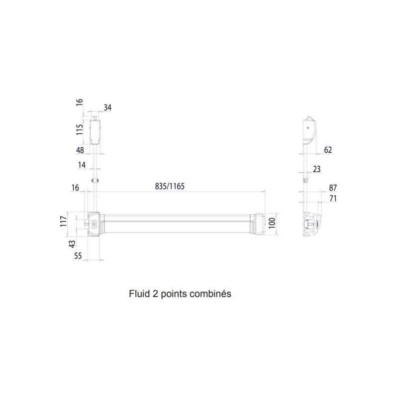 JPM Fluid panic lock