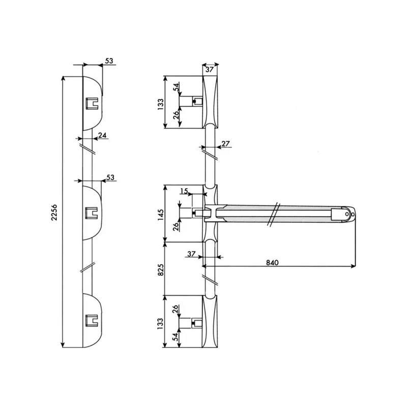 Serrure antipanique ISEO Push Idea