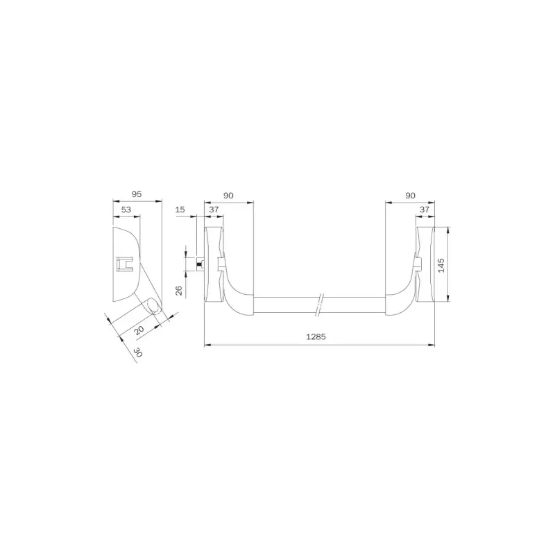 ISEO Idea panic bar lock