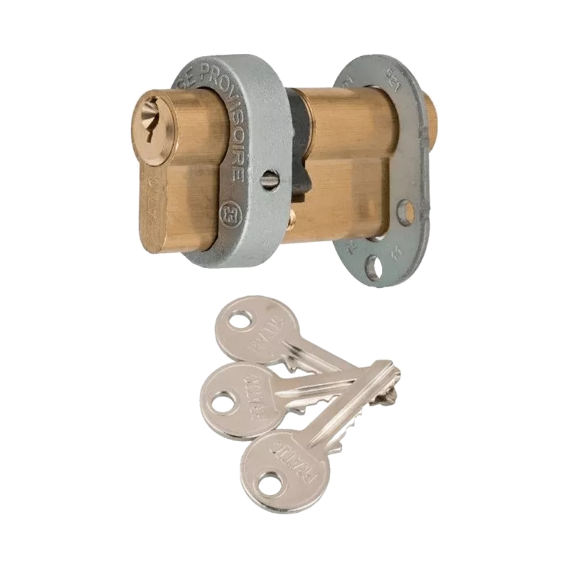 Cylindre provisoire "Pratic" pour serrure Bricard 8162