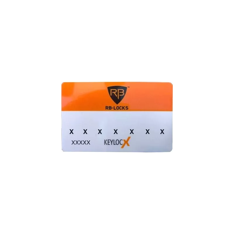RB Locks Keylocx spare key