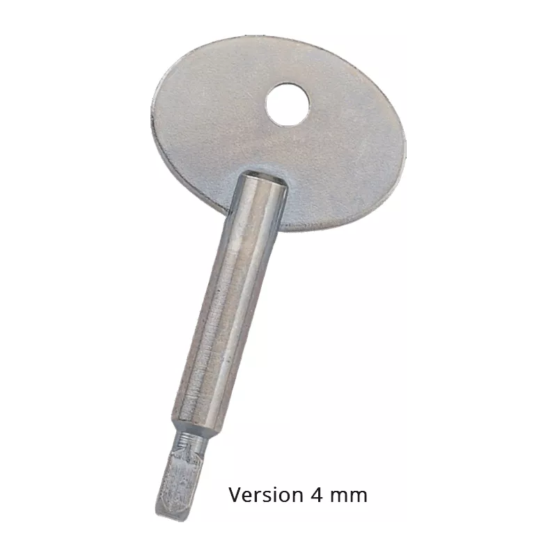 Clé carré mâle 4, 6, 7 mm