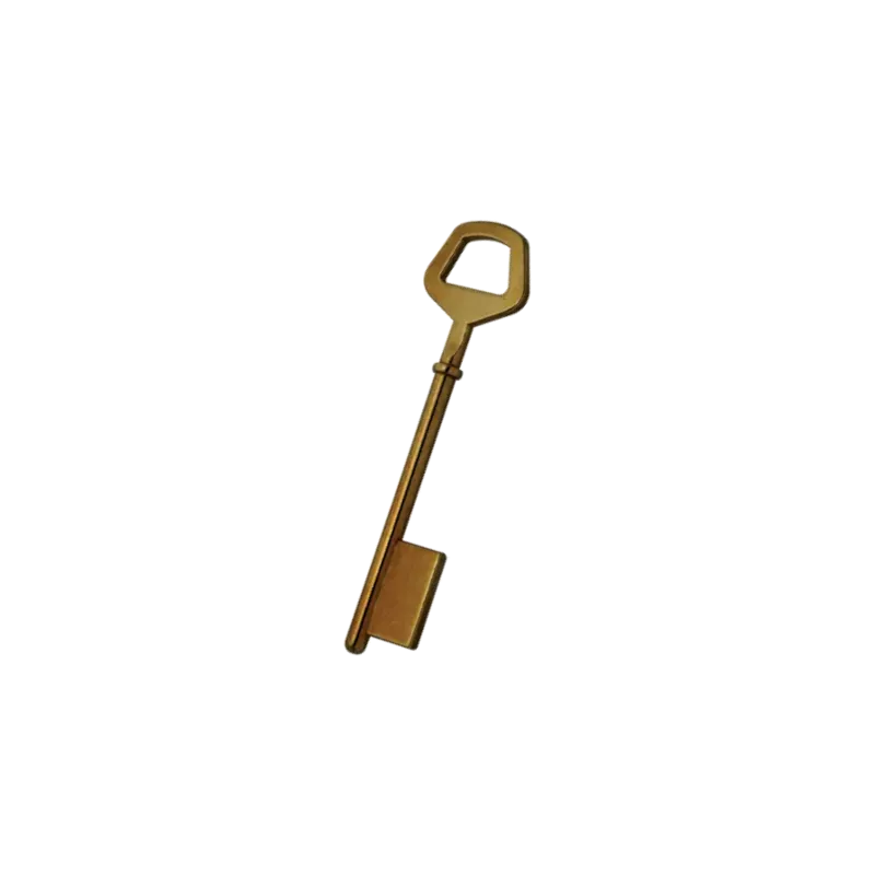 Clé supplémentaire à gorges