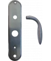 Poignée côté intérieur Fichet Soft avec trou d'entrebâilleur Poignée côté intérieur Fichet Soft avec trou d'entrebâilleur