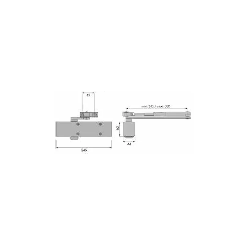 Ferme-porte Heracles HR300