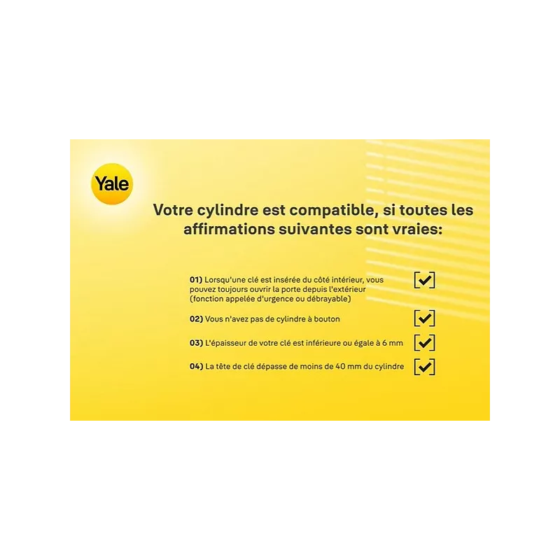 Serrure connectée YALE Linus