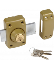 Bricard Alpha Latch with double entry