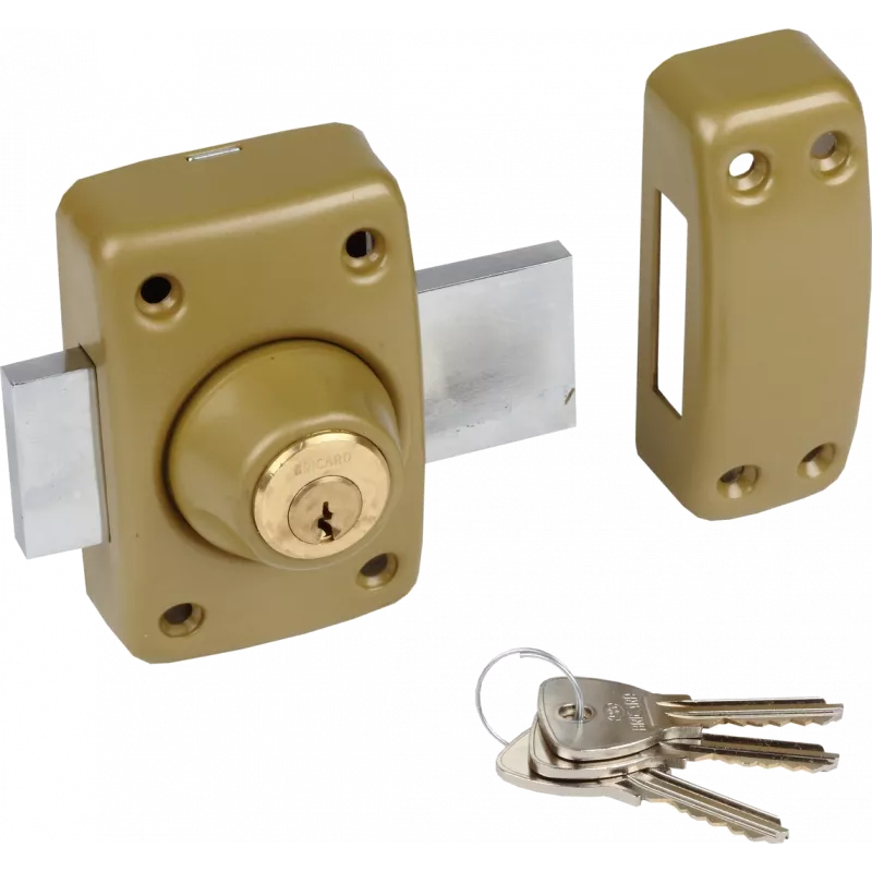 Bricard Alpha Latch with double entry