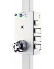 3-point surface-mounted lock Mottura 30.448