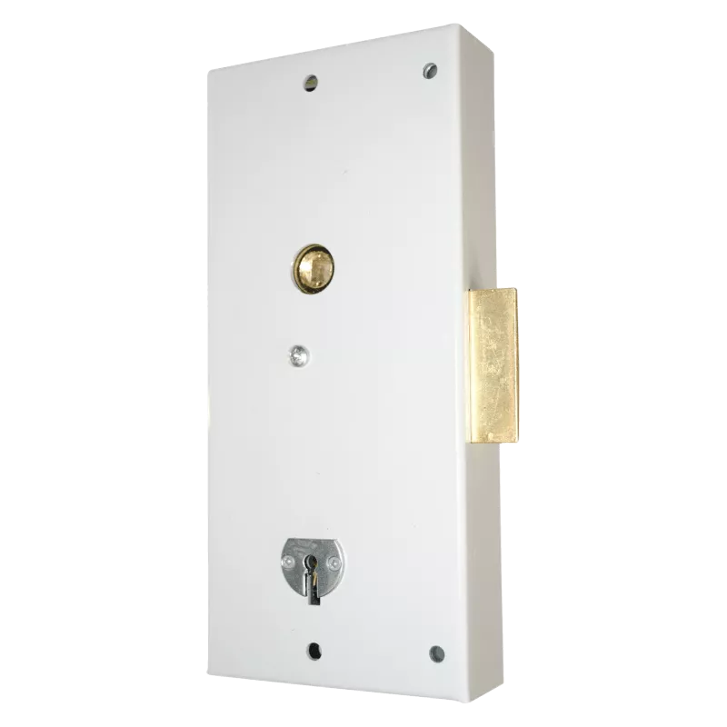 Surface mounted Fichet Sans Souci lock
