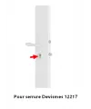 Cylindre roue dentée Devismes pour serrure 12217