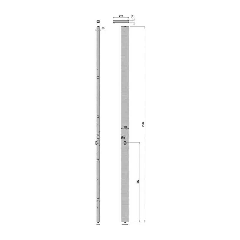 Repeater strike for Devismes lock 11816