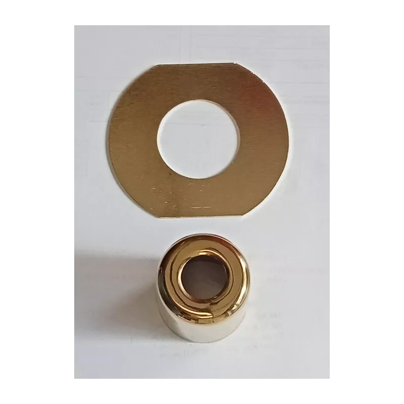 Rose and cover for Fichet locks