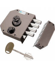 Mottura 510 lock, 1 point with double bit keys