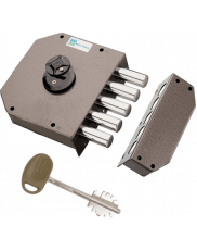 Mottura 500 lock, 1 point with double bit keys