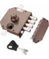 Mottura 30.632 3-point lock double cylinder Frontale key