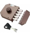 Mottura 631 lock, 3 points with button and Frontale key