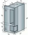 Gâche électrique Beugnot n°90 pour serrure horizontale