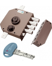 Mottura lock 30.630, 3-point lock with C28+.cylinder