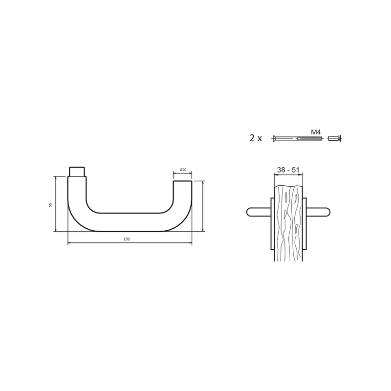 BEBOP handle + plate set