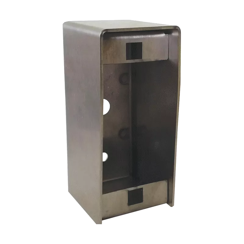 Box for push button on plate 40x100mm Box for push button on plate 40x100mm