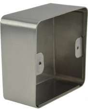Boitier pour bouton poussoir sur plaque 80x80mm