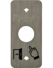 Stainless steel push button N0/NC contact