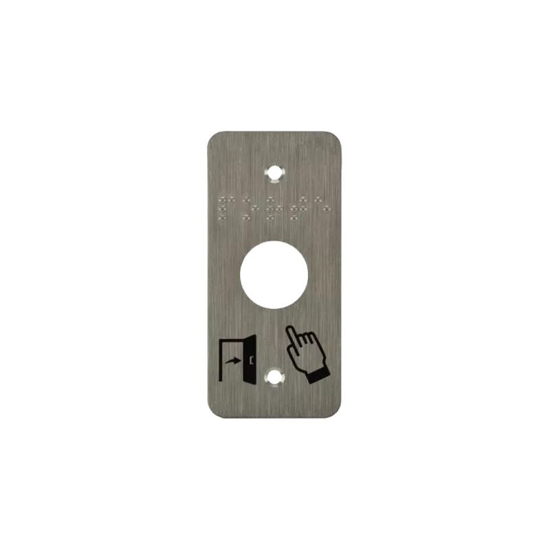 Stainless steel push button N0/NC contact