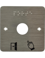 Stainless steel push button N0/NC contact