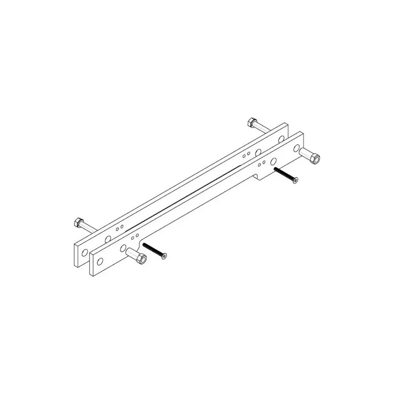 Mounting plate for DC630 Gate Closer