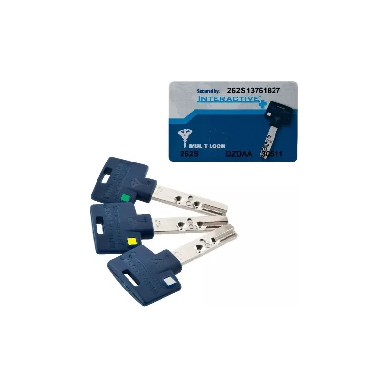 Cylindre Mul-T-Lock Interactive+ adaptable sur serrure CAVERS Cavith-Izis