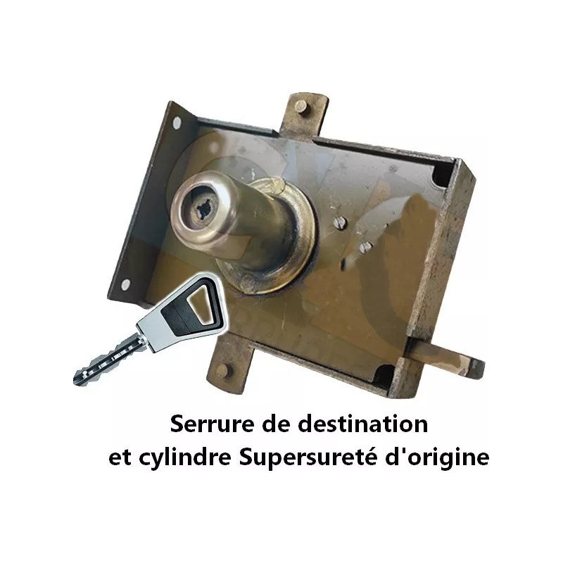 Cylindre CYC 44 adaptable serrure Bricard Supersureté