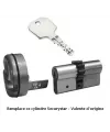 Cylindre CYC 10 dents adaptable serrure Valente-Securystar