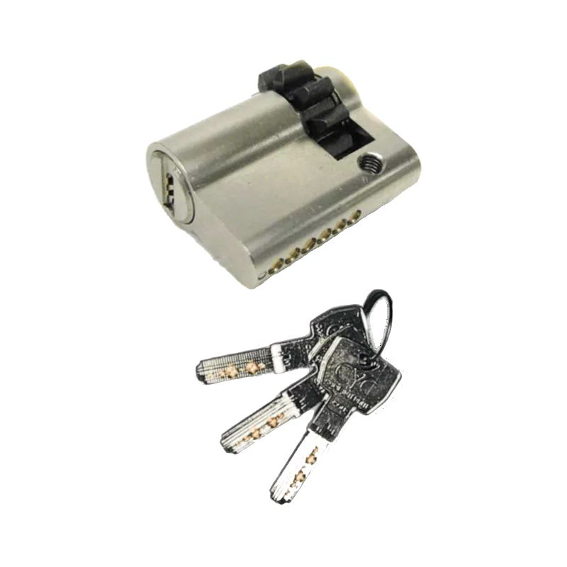 Cylindre CYC 30+10, 10 dents adaptable serrure Securystar