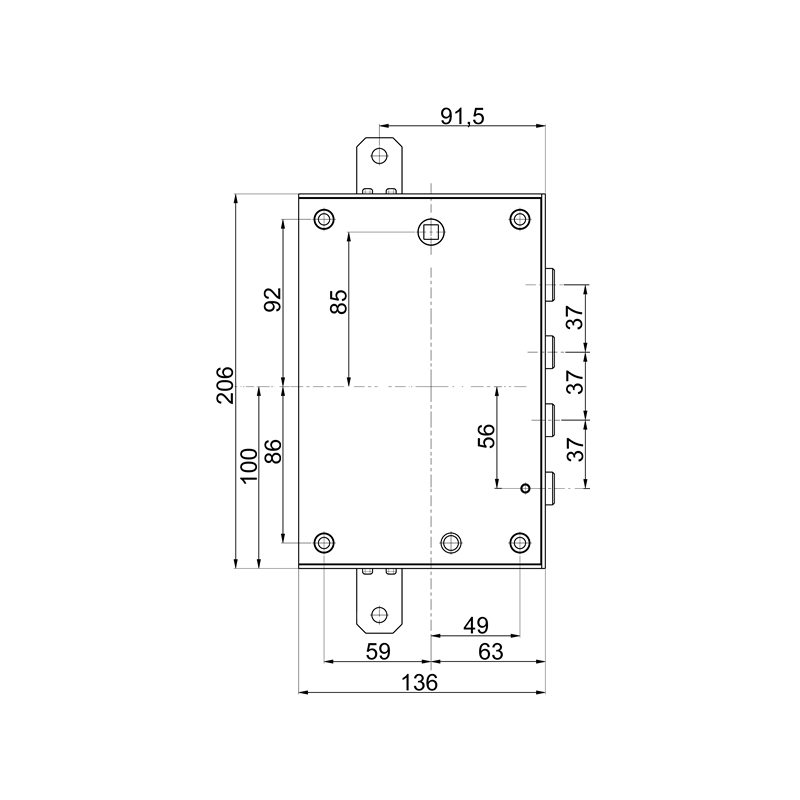 Serrure Mottura 89KR571 pour porte blindée Torterolo