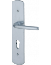 Internal lever handle on plate for magnetic Salomé
