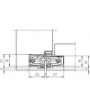 Paumelle TECTUS TE240 3D