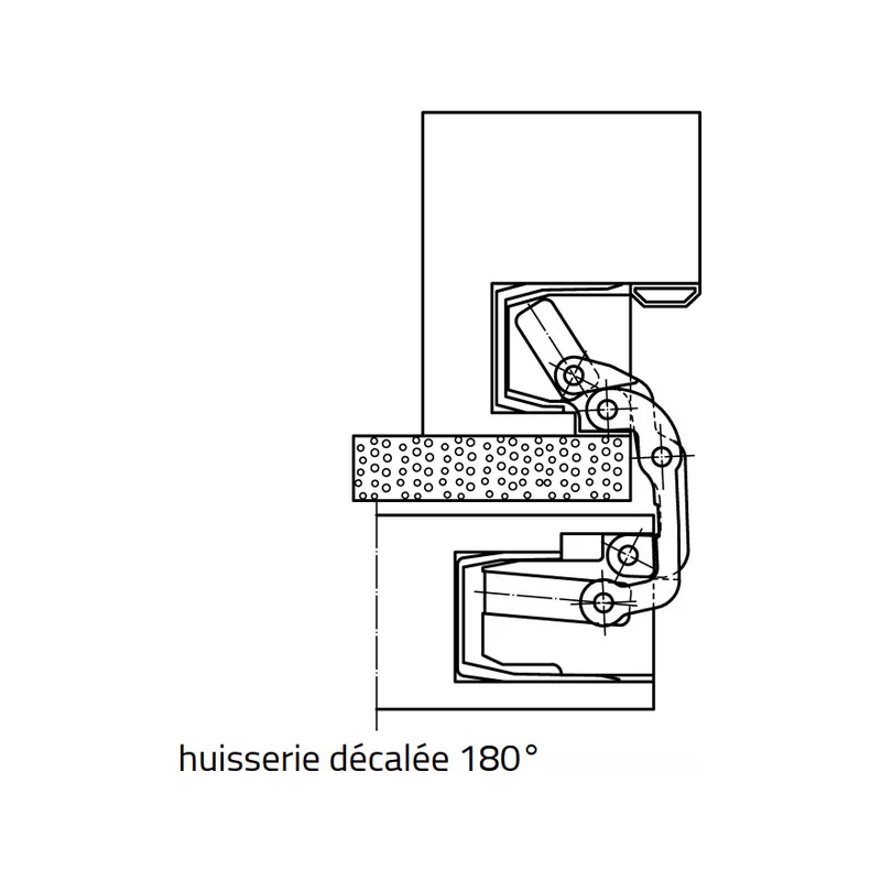 Paumelle TECTUS TE541 3D FVZ