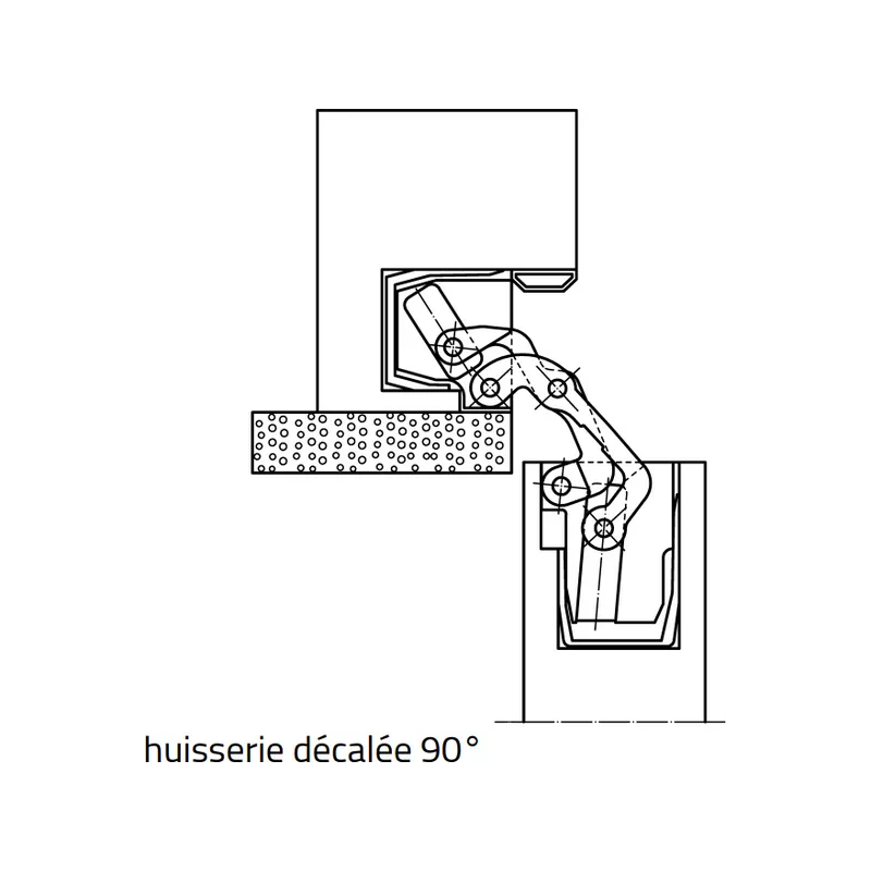 Paumelle TECTUS TE541 3D FVZ