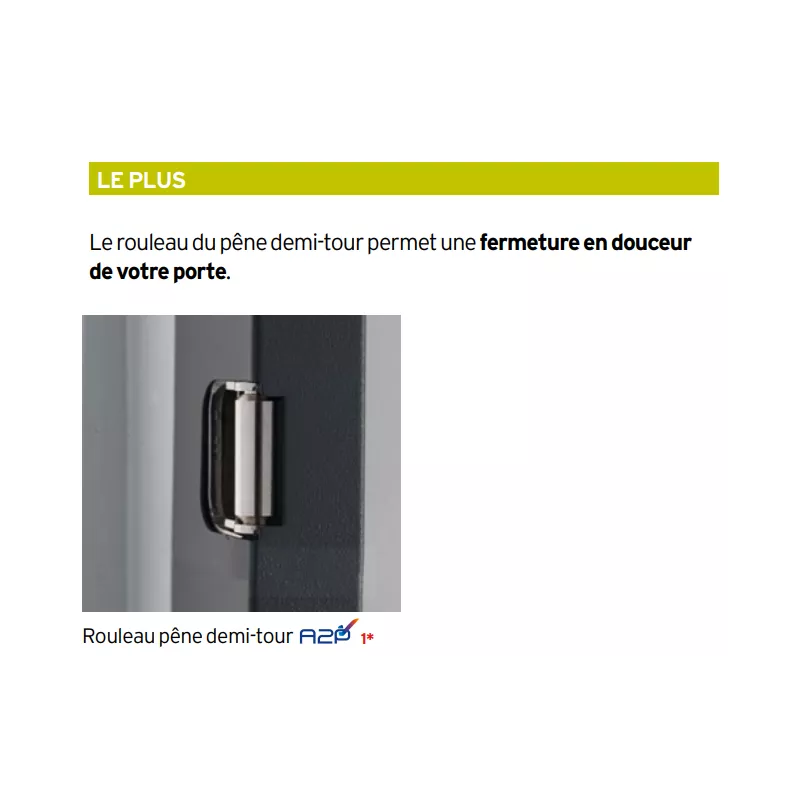 Serrure applique 3 points Fichet Alicea SP Orio