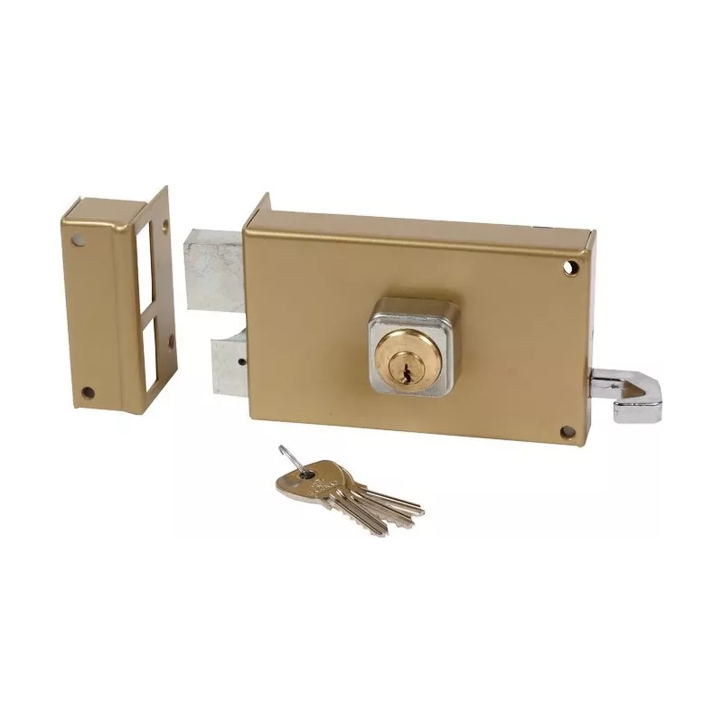 Surface mounted Bricard Series 350 lock