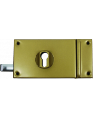 1-point surface-mounted cylinderless pull lock