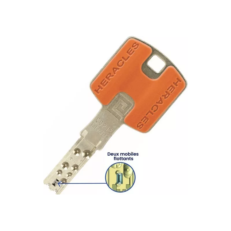 Héraclès HQ2 key duplication