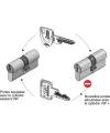 Vachette VIP+ A2P1* cylinder with disengageable function
