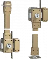 Jeu de verrous avec 4 points de fermeture ISEO Cavith