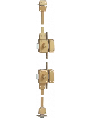 Set of 2 vertical and lateral point locks