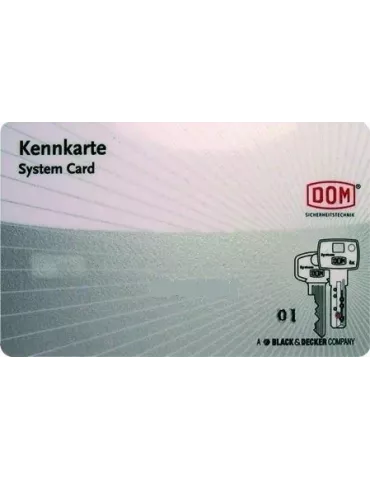 DOM Key reproduction card