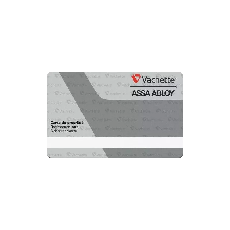 Vachette Trenois ownership card
